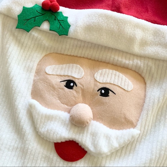 🌸New🌸 Santa Toilet Cover One Size Stretch Christmas NIP - Picture 4 of 7